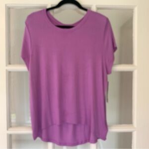 NWT ATHLETA With Ease Rib Tee.